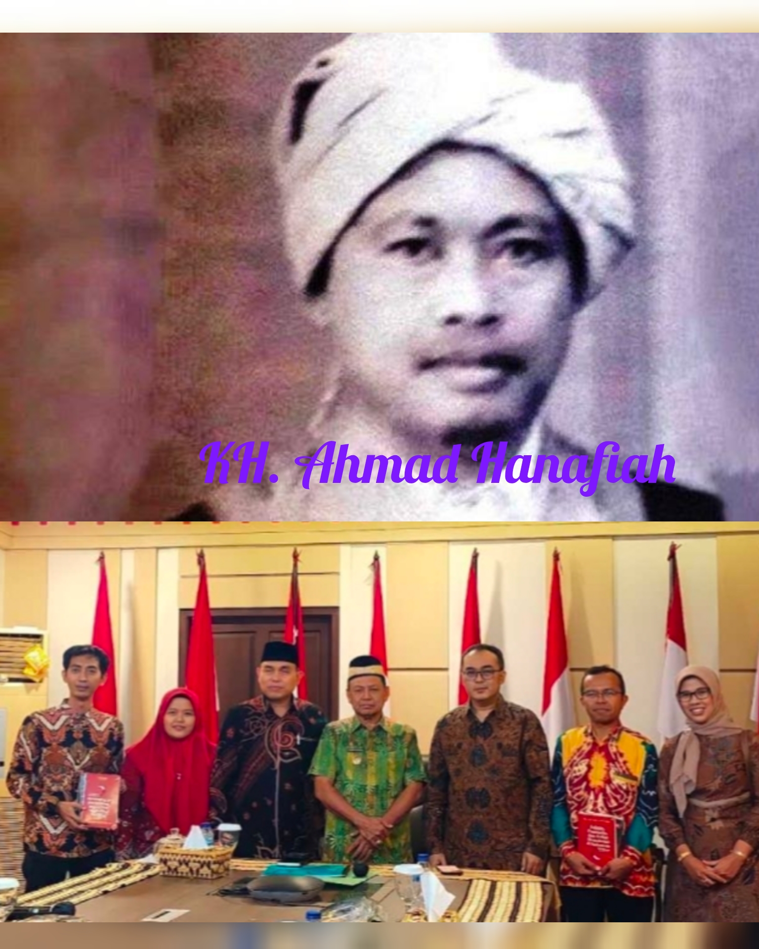 Kemensos Setujui Usulan KH Ahmad Hanafiah Sebagai Pahlawan Nasional asal sukadana-Lamtim