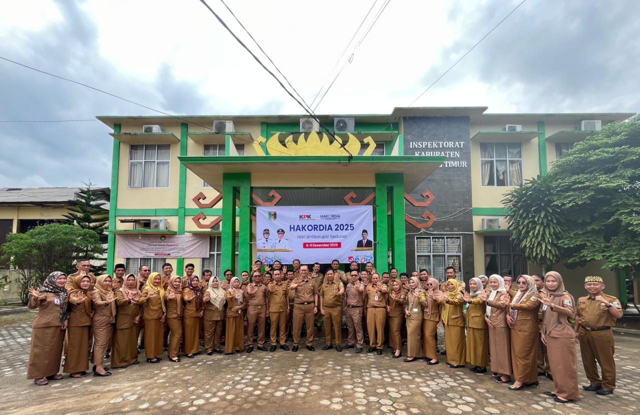 INSPEKTORAT LAMPUNG TIMUR MENGUCAPKAN SELAMAT HARI ANTI KORUPSI SEDUNIA TAHUN 2025